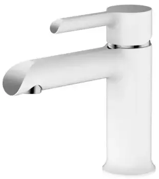 Смеситель для раковины «Grossman» Alba 510.K35.06.100/000 белый/хром