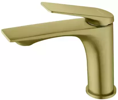 Смеситель для раковины «Grossman» Galaxy 510.K35.01.320 золото сатиновое