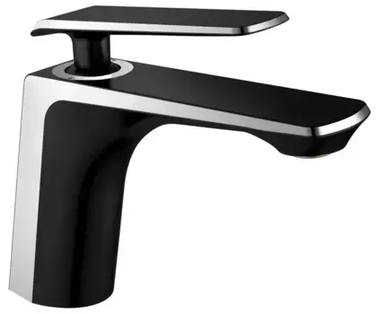 Смеситель для раковины «Haiba» HB10548-7 чёрный/хром