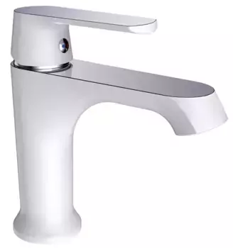 Смеситель для раковины «Haiba» HB10804 белый/хром