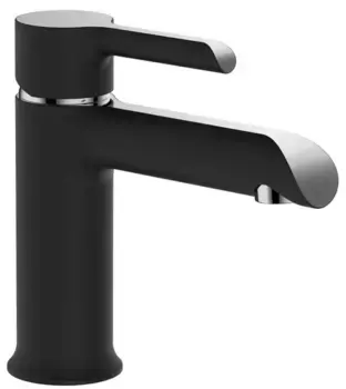 Смеситель для раковины «Haiba» HB10805-7 чёрный/хром