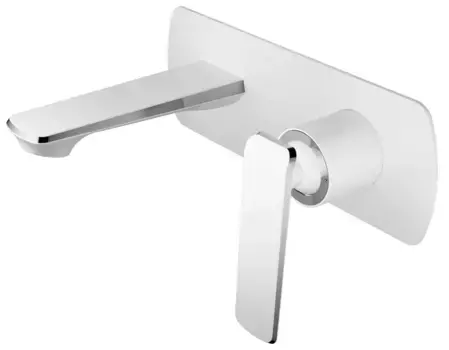 Смеситель для раковины «Haiba» HB80548-8 белый/хром