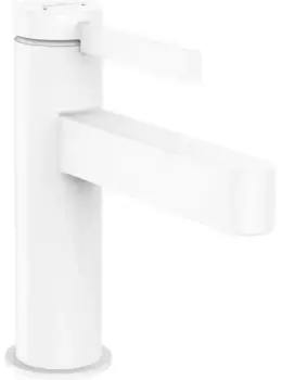 Смеситель для раковины «Hansgrohe» Finoris 76010700 с донным клапаном белый матовый