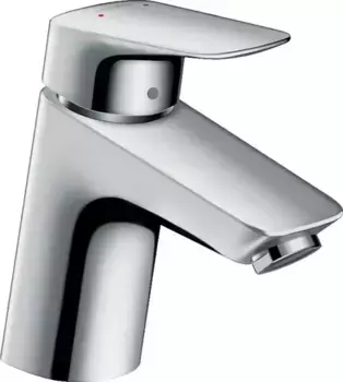 Смеситель для раковины «Hansgrohe» Logis 71070000 с донным клапаном хром