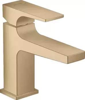 Смеситель для раковины «Hansgrohe» Metropol 32500140 с донным клапаном шлифованная бронза
