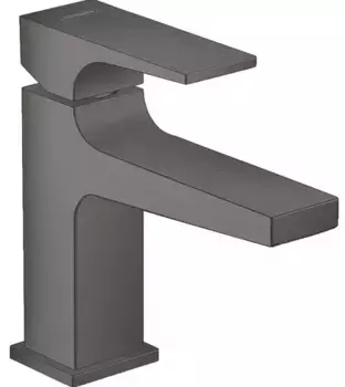 Смеситель для раковины «Hansgrohe» Metropol 32500340 с донным клапаном шлифованный чёрный хром