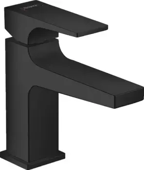 Смеситель для раковины «Hansgrohe» Metropol 32500670 с донным клапаном чёрный матовый