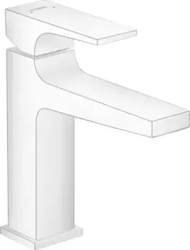 Смеситель для раковины «Hansgrohe» Metropol 32507700 с донным клапаном белый матовый