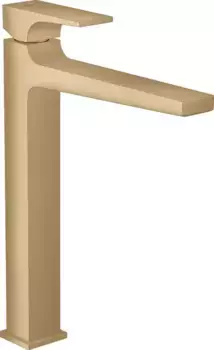 Смеситель для раковины «Hansgrohe» Metropol 32512140 с донным клапаном шлифованная бронза