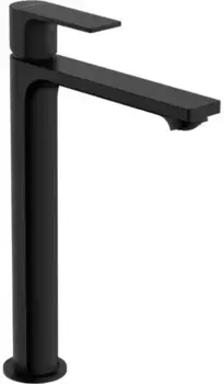 Смеситель для раковины «Hansgrohe» Rebris E 72581670 с донным клапаном чёрный матовый