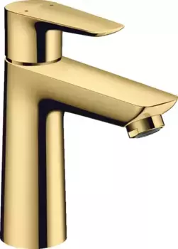 Смеситель для раковины «Hansgrohe» Talis E 71710990 с донным клапаном полированное золото