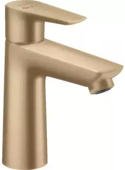 Смеситель для раковины «Hansgrohe» Talis E 71713140 с донным клапаном шлифованная бронза