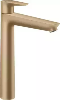 Смеситель для раковины «Hansgrohe» Talis E 71716140 с донным клапаном шлифованная бронза
