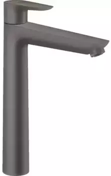 Смеситель для раковины «Hansgrohe» Talis E 71716340 с донным клапаном чёрный матовый хром