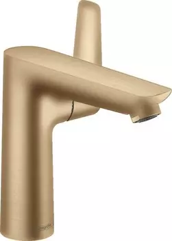 Смеситель для раковины «Hansgrohe» Talis E 71754140 с донным клапаном шлифованная бронза