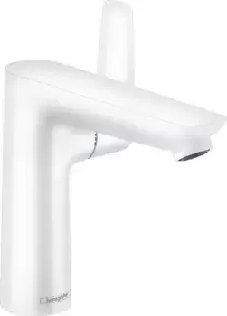 Смеситель для раковины «Hansgrohe» Talis E 71754700 с донным клапаном белый матовый