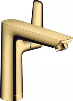Смеситель для раковины «Hansgrohe» Talis E 71754990 с донным клапаном полированное золото