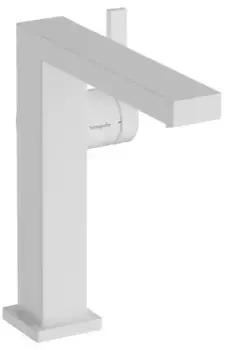 Смеситель для раковины «Hansgrohe» Tecturis E 73040700 с донным клапаном белый матовый