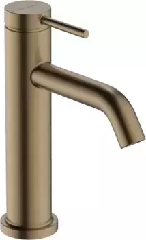 Смеситель для раковины «Hansgrohe» Tecturis S 73310140 с донным клапаном шлифованная бронза