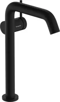 Смеситель для раковины «Hansgrohe» Tecturis S 73370670 с донным клапаном чёрный матовый