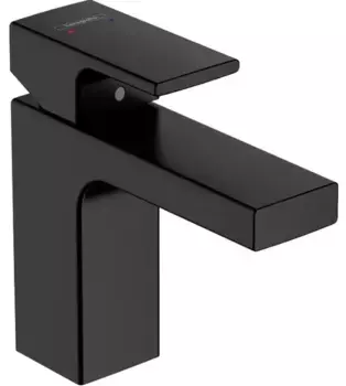Смеситель для раковины «Hansgrohe» Vernis Shape 71569670 чёрный матовый