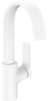 Смеситель для раковины «Hansgrohe» Vivenis 75030700 с донным клапаном белый матовый