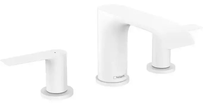 Смеситель для раковины «Hansgrohe» Vivenis 75033670 с донным клапаном белый матовый