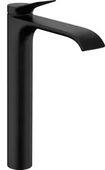Смеситель для раковины «Hansgrohe» Vivenis 75040670 с донным клапаном чёрный матовый