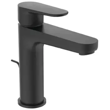 Смеситель для раковины «Ideal Standard» Cerafine O BC699XG с донным клапаном чёрный матовый