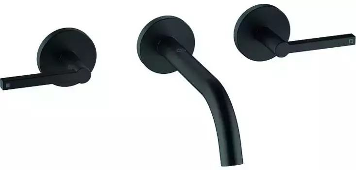 Смеситель для раковины «Kludi» Nova Fonte 201443915 чёрный матовый