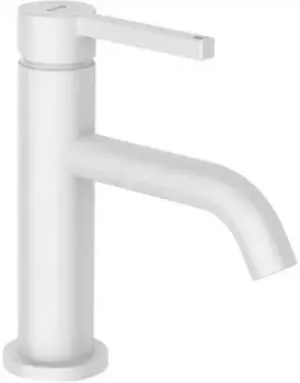 Смеситель для раковины «Kludi» Nova Fonte Pura 202665315 с донным клапаном белый матовый
