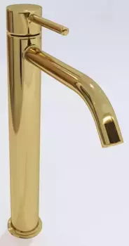 Смеситель для раковины «Paffoni» Light LIG081HG медовое золото