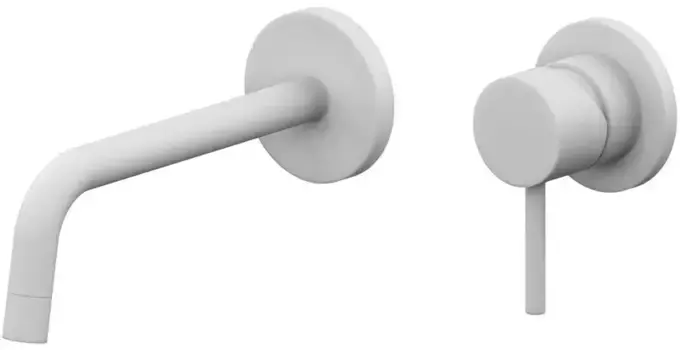 Смеситель для раковины «Paffoni» Light LIG105BO70 белый матовый