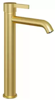 Смеситель для раковины «Paini» Brera 74PJ205OLL матовое золото