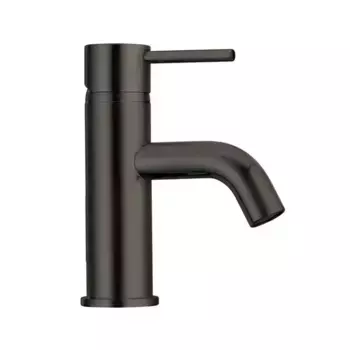 Смеситель для раковины «Paini» Cox 78PZ211 с донным клапаном чёрный матовый