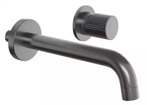 Смеситель для раковины «Paini» Cox grip 7GPZ208 чёрный матовый