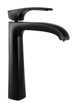 Смеситель для раковины «Paini» Lady 89YO211LLLSSR с донным клапаном чёрный