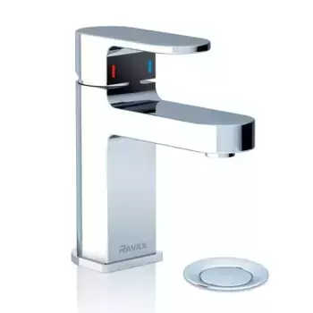 Смеситель для раковины «Ravak» Chrome CR 011.00 с донным клапаном хром