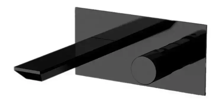 Смеситель для раковины «Remer» Edge EG515CFP брашированный чёрный хром