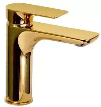 Смеситель для раковины «Remer» Infinity I12DO золото
