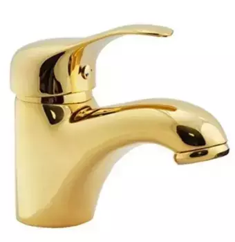 Смеситель для раковины «Remer» Musa M11 DO золото