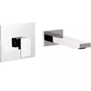 Смеситель для раковины «Remer» Qubica Design QD15C хром