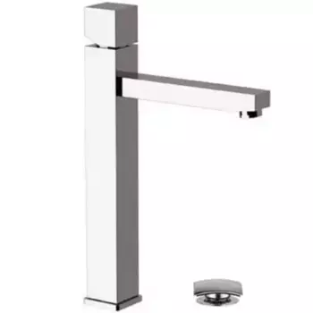 Смеситель для раковины «Remer» Square S10L с донным клапаном хром