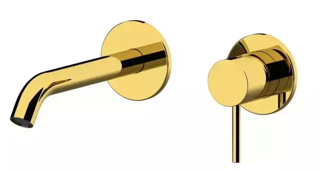 Смеситель для раковины «Remer» X-Style X15PDO золото