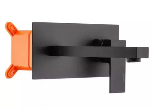 Смеситель для раковины «Swedbe» Platta 5501B чёрный матовый