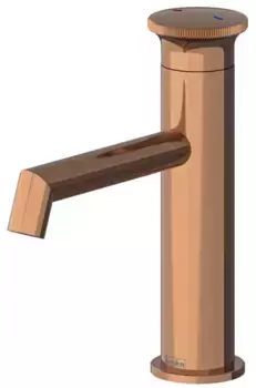Смеситель для раковины «Teska» Arte Leo S E5519 розовое золото