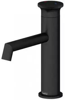 Смеситель для раковины «Teska» Arte Leo S E5518 чёрный матовый