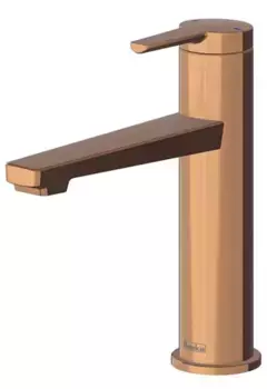Смеситель для раковины «Teska» Liva Leo S E5419 розовое золото