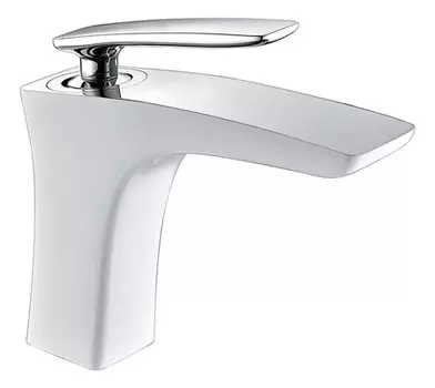 Смеситель для раковины «Timo» Helmi 4061 F хром/белый