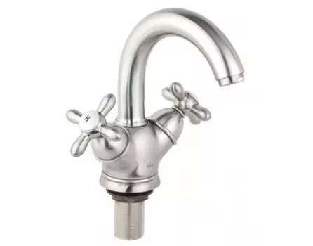 Смеситель для раковины «Timo» Ritz 0141FN silver